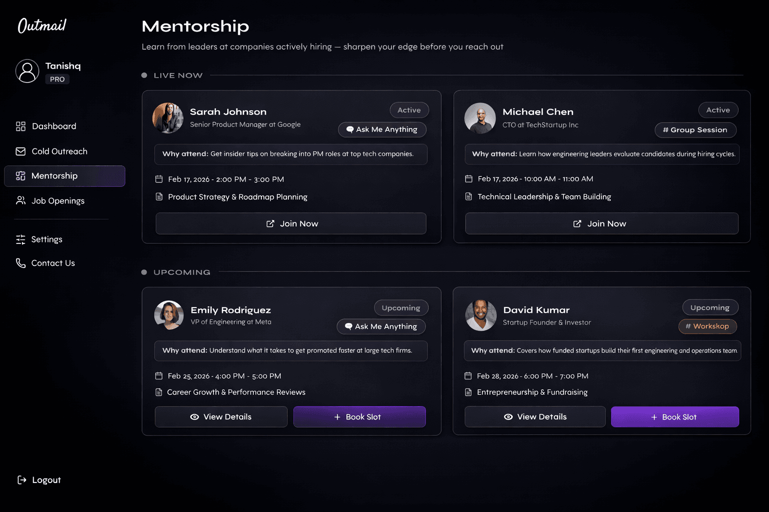 Expert Mentorship